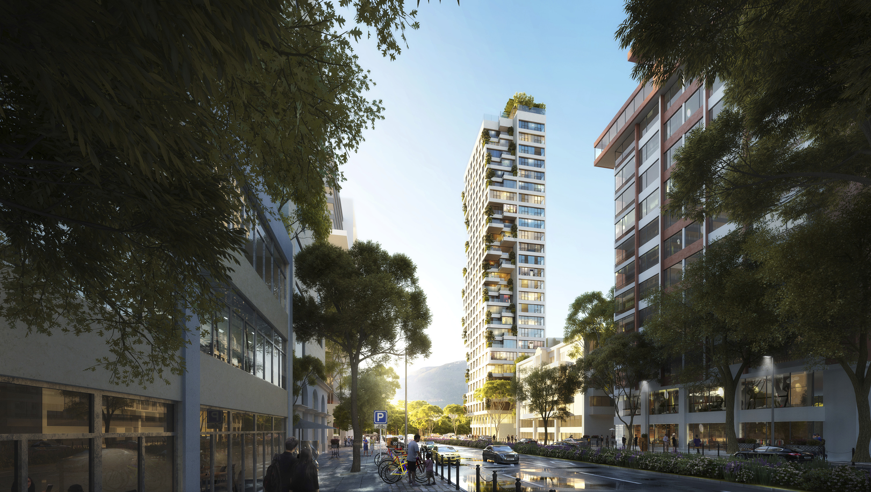Tommy Schwarzkopf y Moshe Safdie